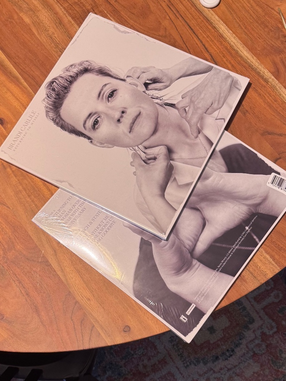 AUTOGRAPHED- BRANDI CARLILE RETURNING TO MYSELF VINYL LP W/SIGNED ART CARD